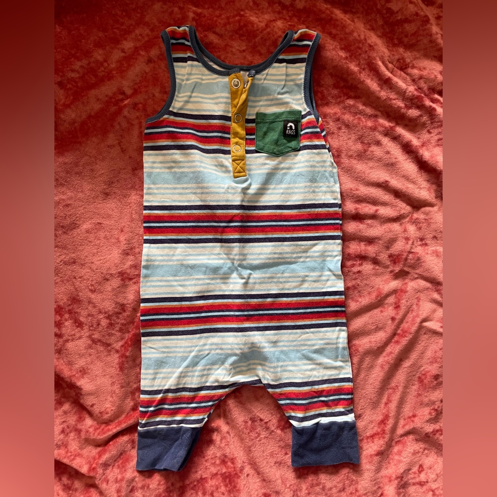 Striped Rags romper